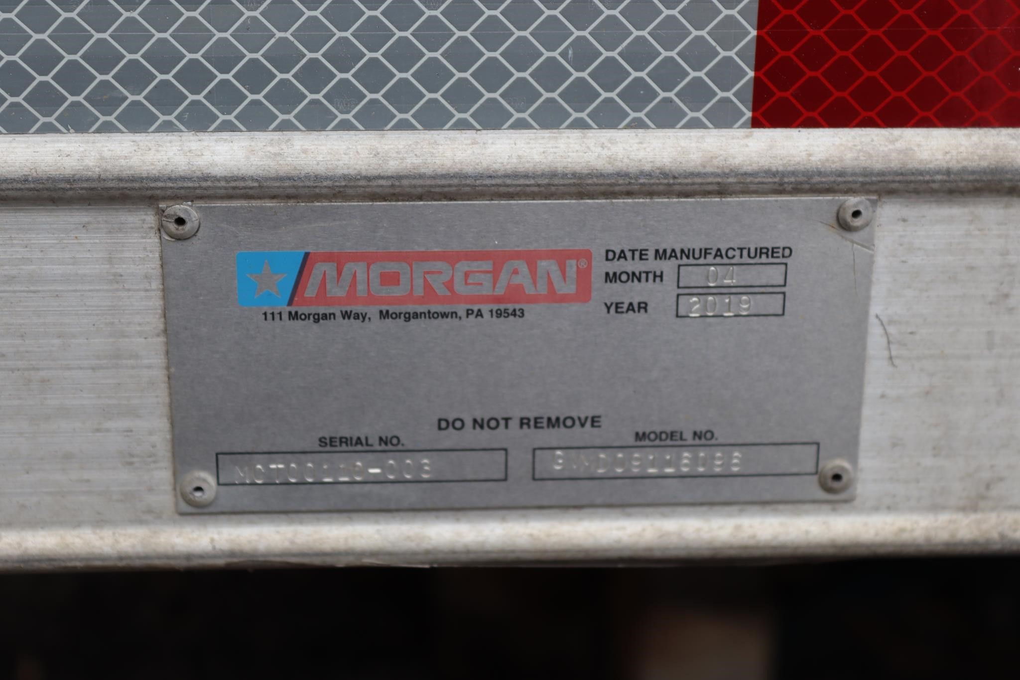 2019 MORGAN 16 FT 10015435610 2019 MORGAN 16 FT 10015435610
