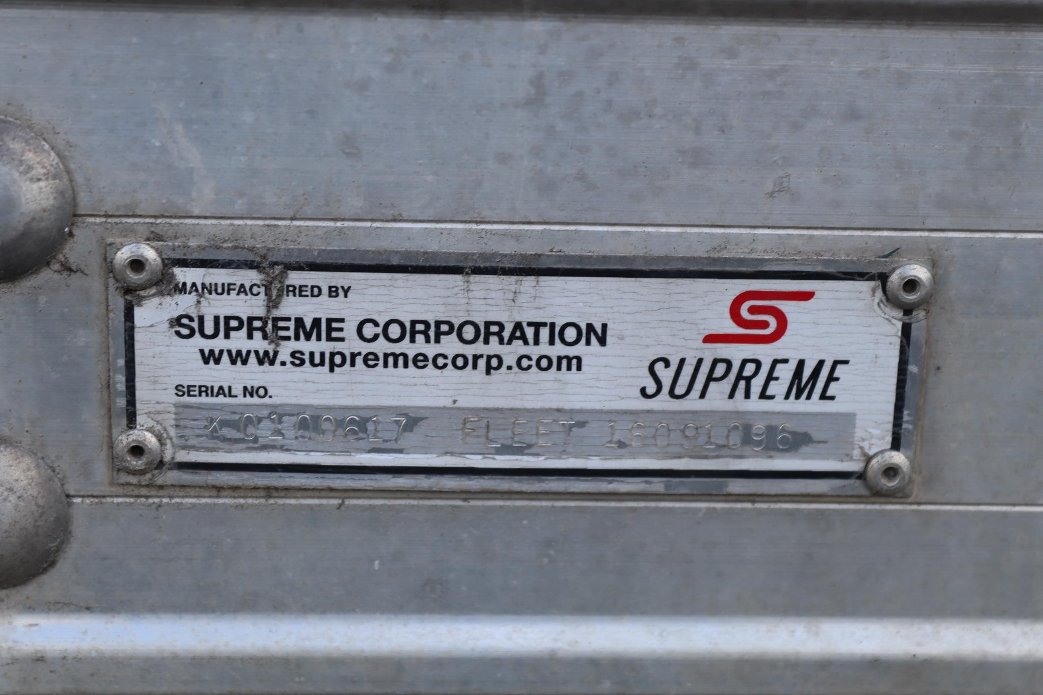 2018 SUPREME 16 FT 10015967639 2018 SUPREME 16 FT 10015967639