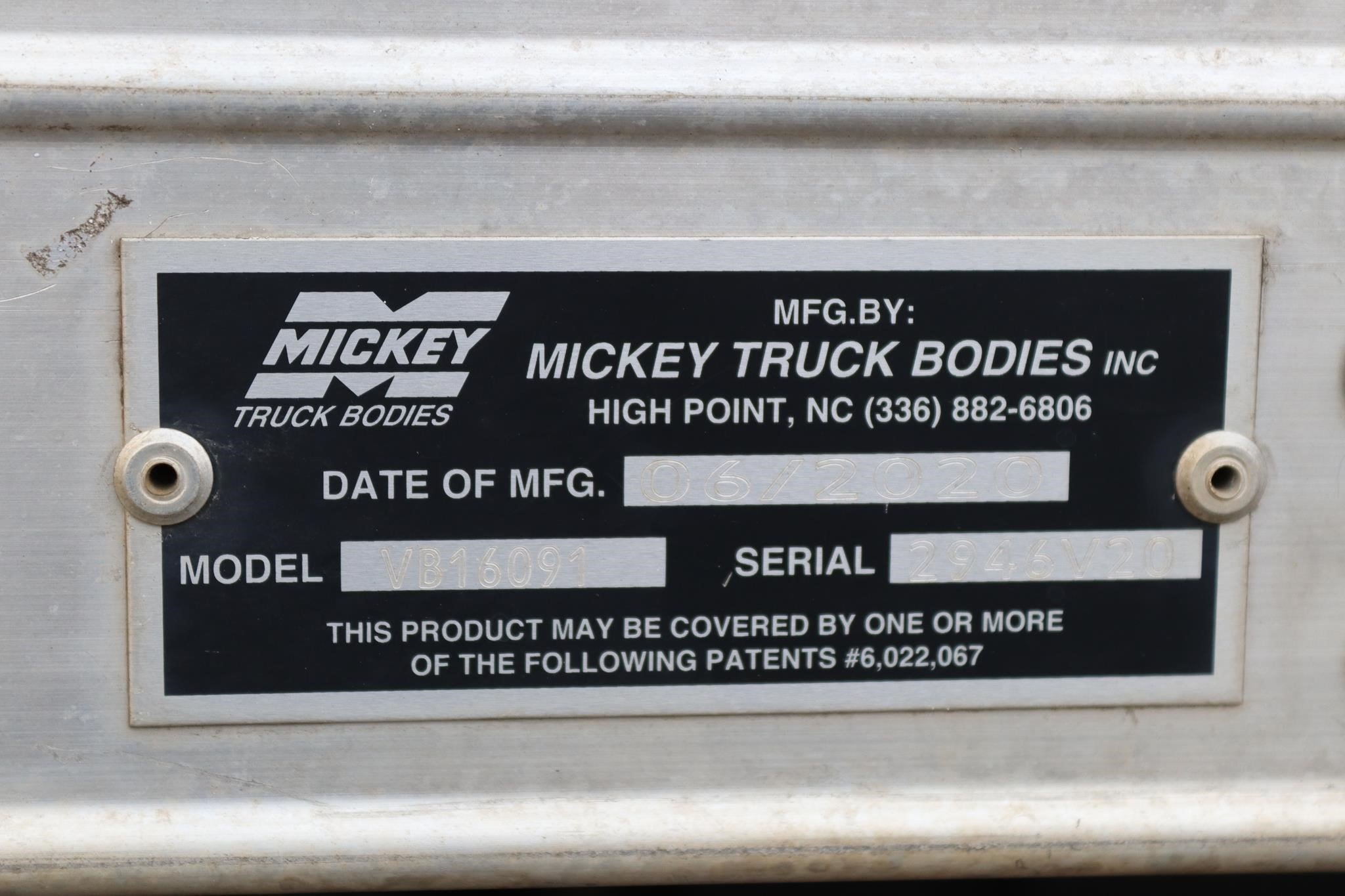 2021 MICKEY 16 FT 10021790857 2021 MICKEY 16 FT 10021790857