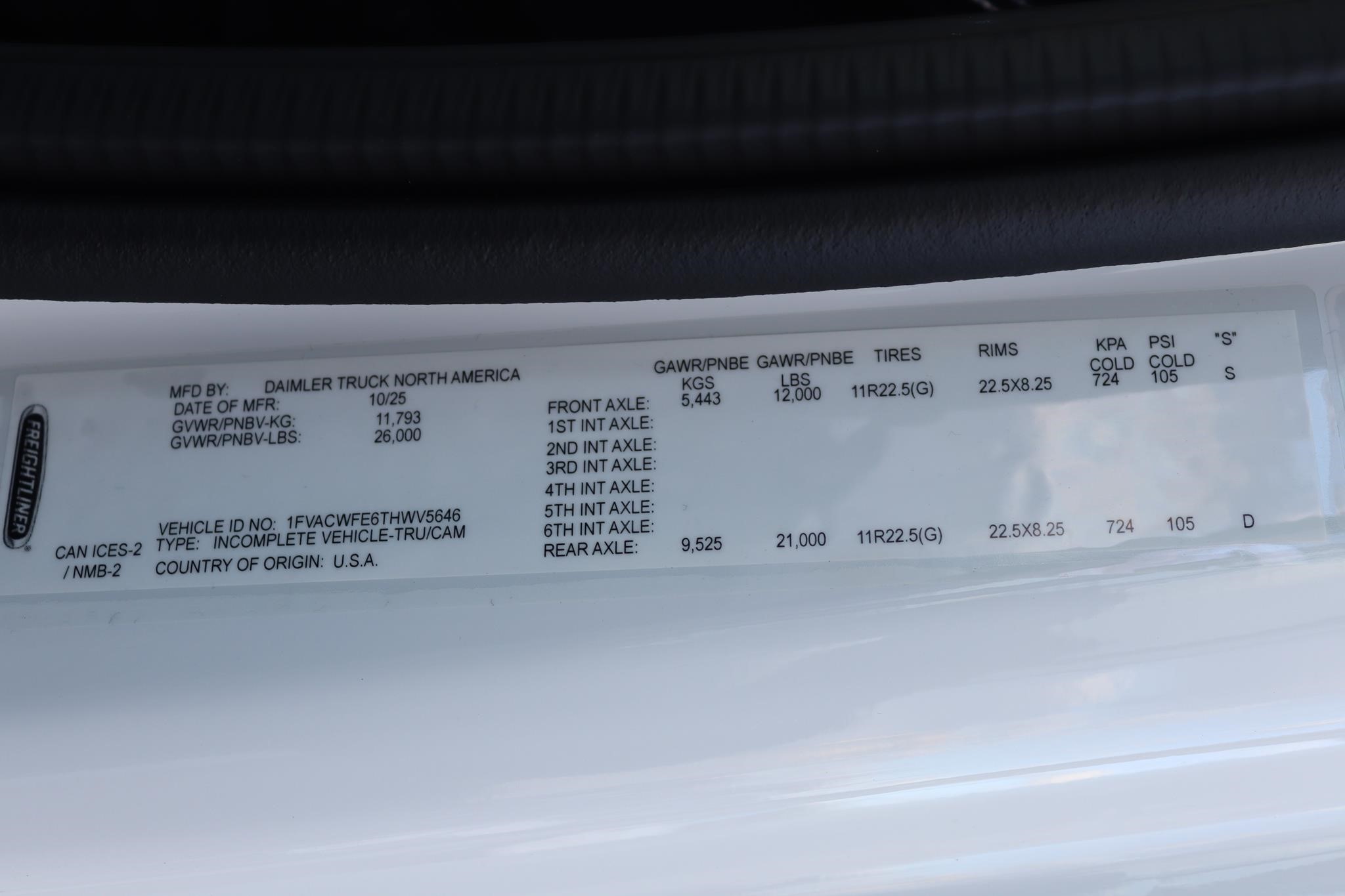 2026 FREIGHTLINER BUSINESS CLASS M2 106 2026 FREIGHTLINER BUSINESS CLASS M2 106 - image 5 of 5