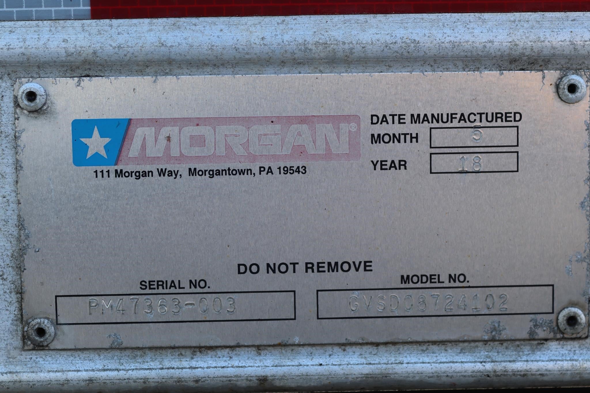 2019 MORGAN 24 FT 11011791927 2019 MORGAN 24 FT 11011791927