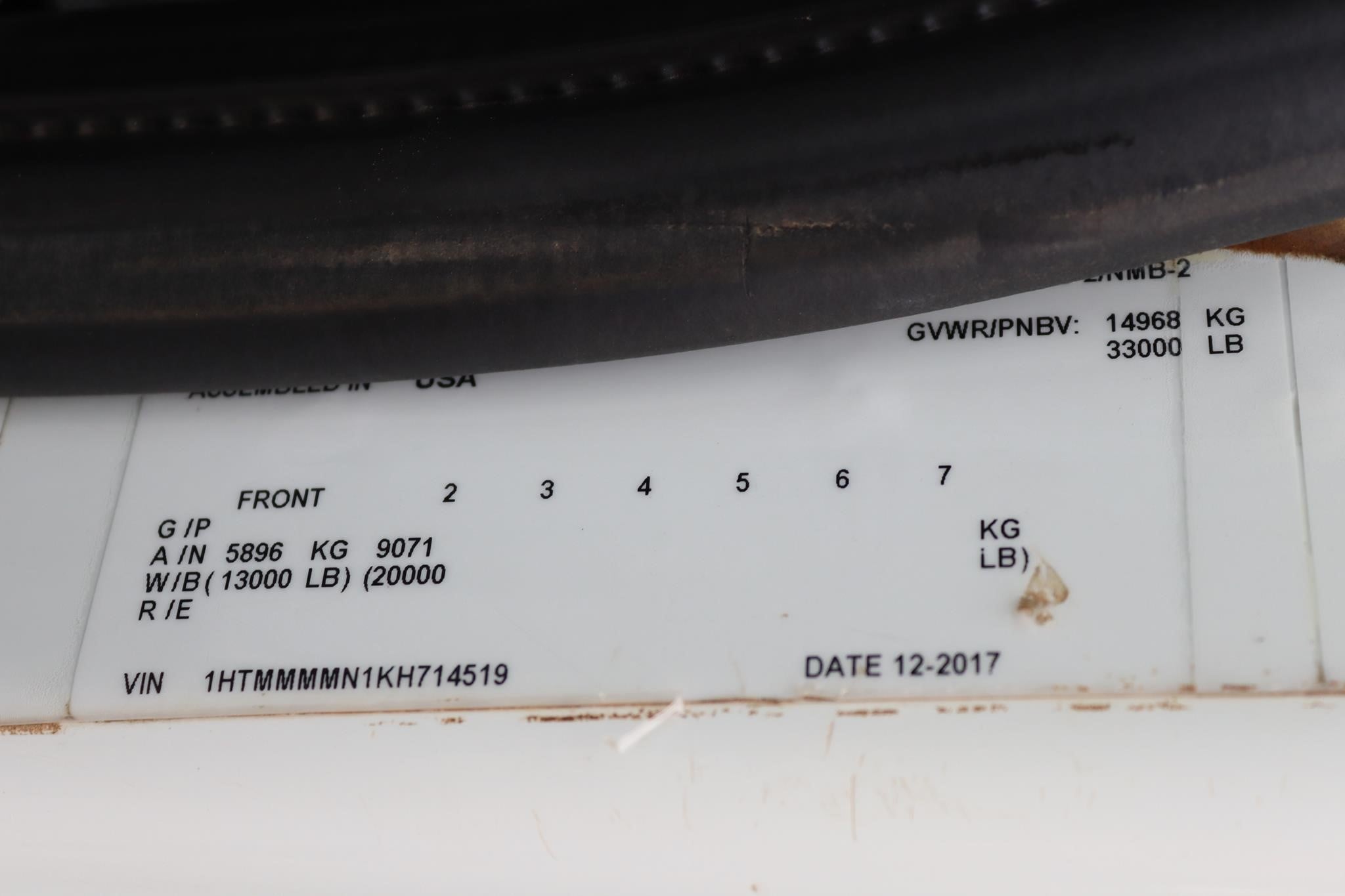 2019 INTERNATIONAL DURASTAR 4300 11030441538 2019 INTERNATIONAL DURASTAR 4300 11030441538