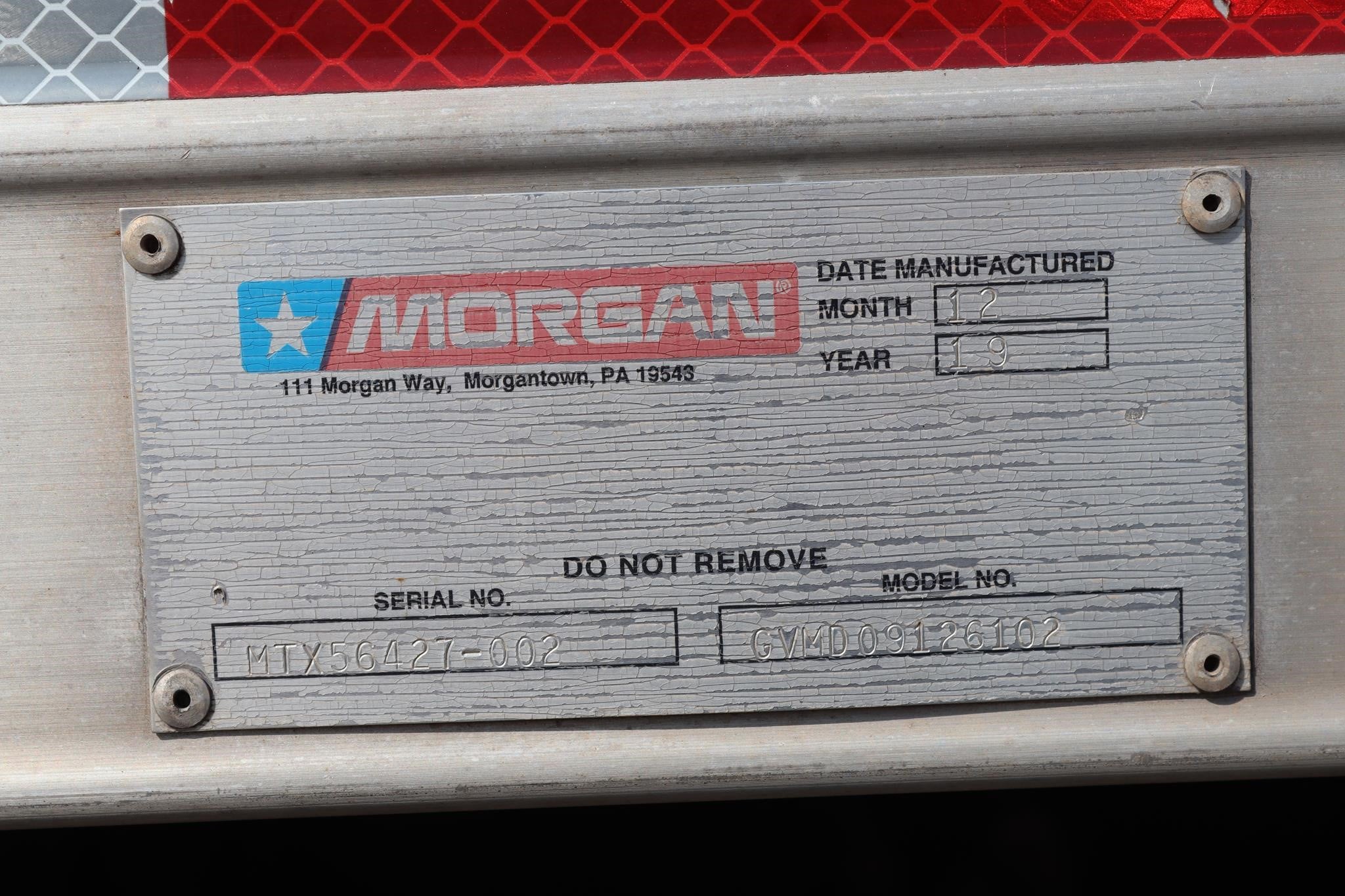 2020 MORGAN 26 FT 11033595777 2020 MORGAN 26 FT 11033595777