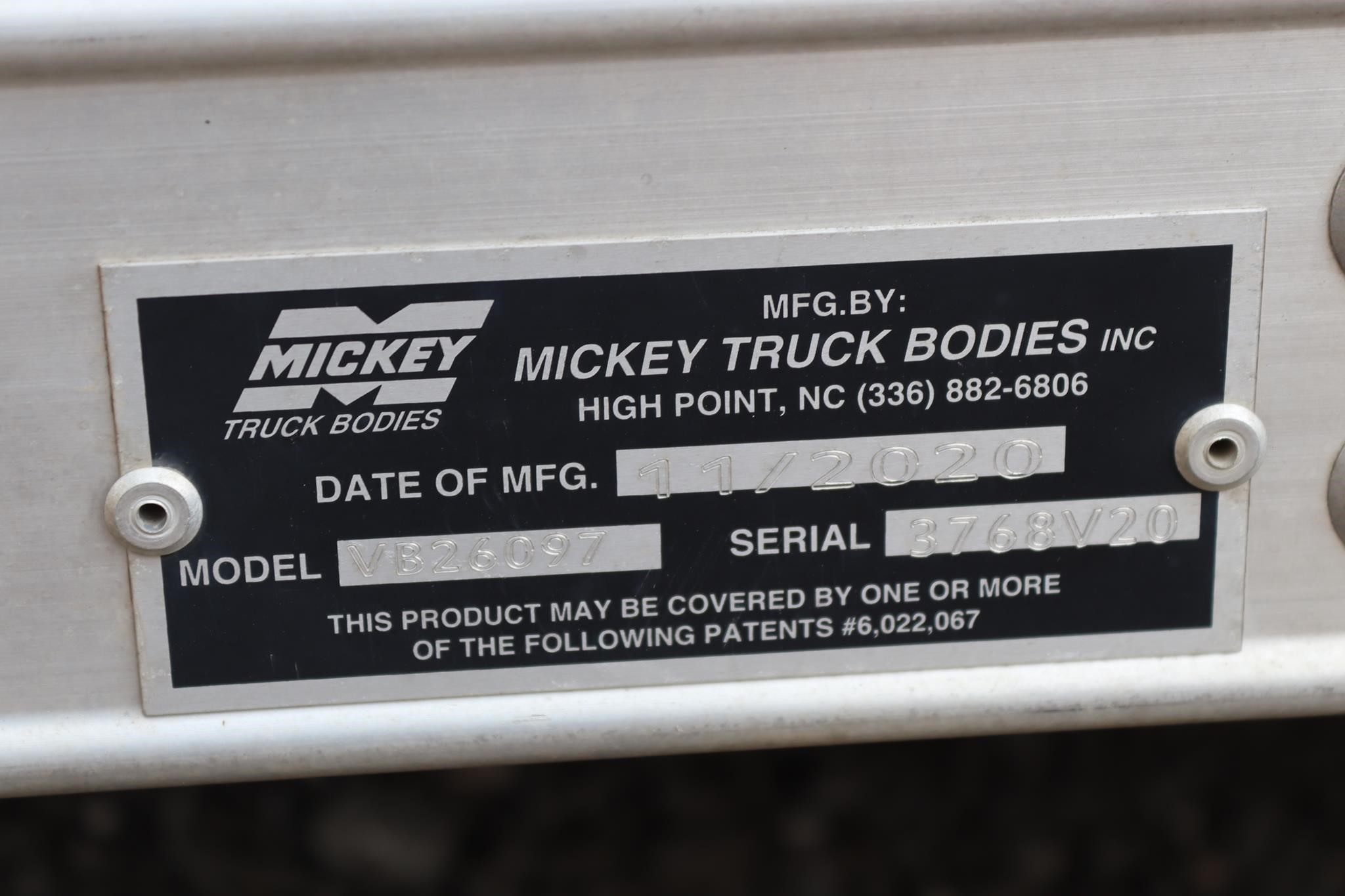 2020 MICKEY 26 FT 11034055669 2020 MICKEY 26 FT 11034055669