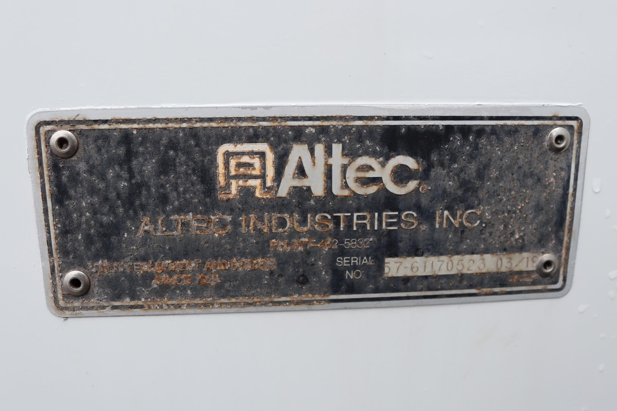 2019 ALTEC AT200A 11035101506 2019 ALTEC AT200A 11035101506
