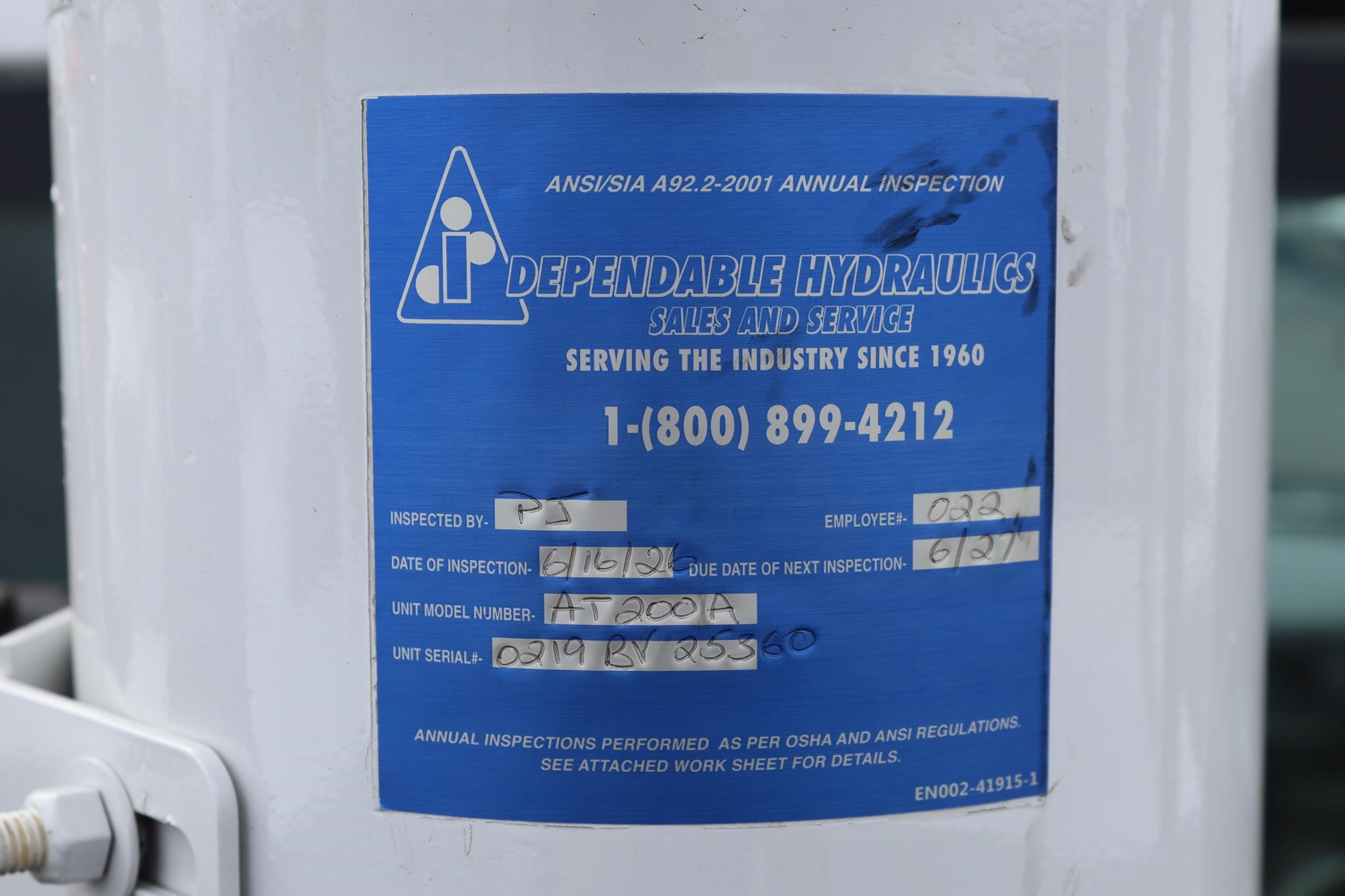 2019 ALTEC AT200A 11035101576 2019 ALTEC AT200A 11035101576